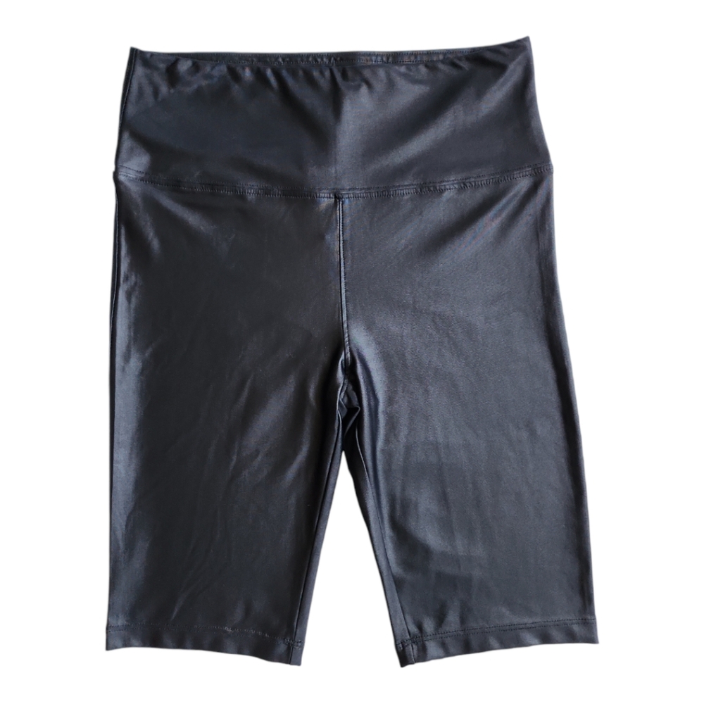 David Lerner Black Bike Shorts